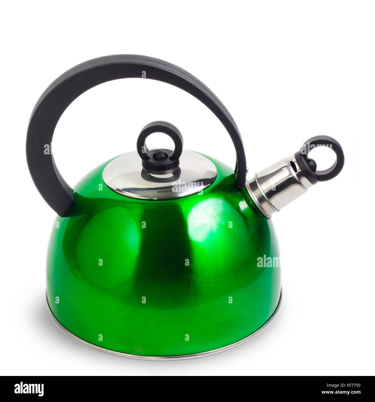 kettle green isolated on white background Stock Photo Alamy