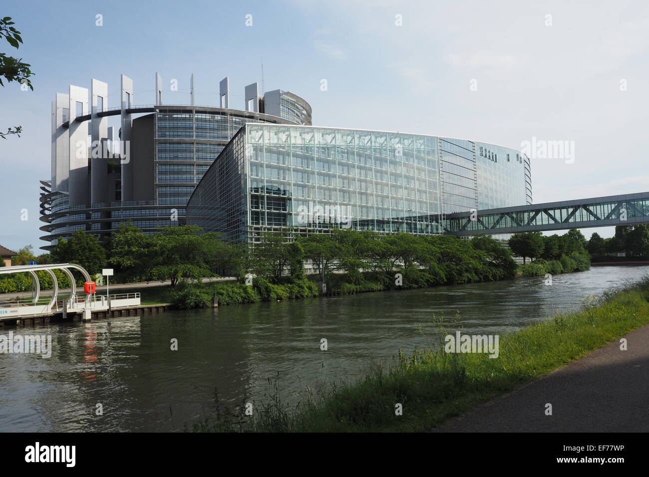 European Court Of Human Rights. Stock Photo