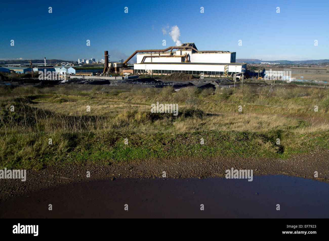 Steel works rover way cardiff hi-res stock photography and images - Alamy