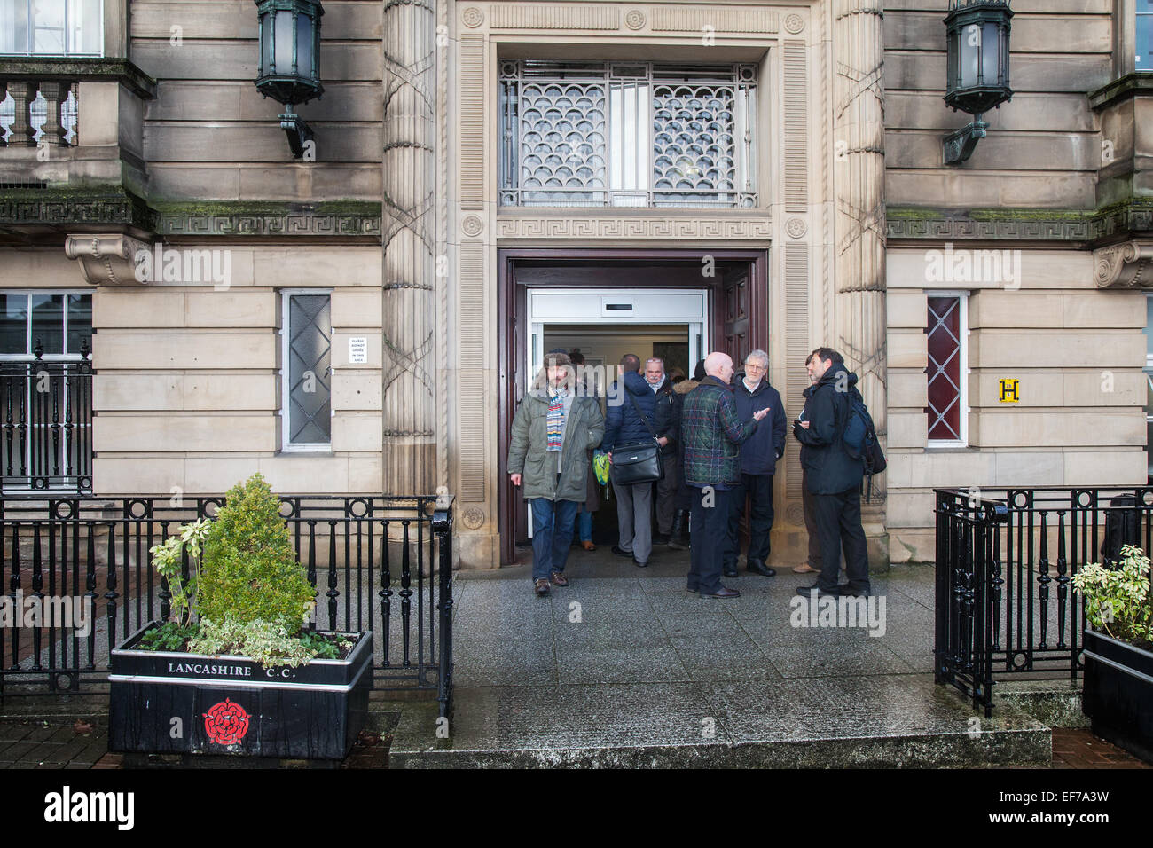 Lancashuire County Council offices Preston, Lancashire, UK January
