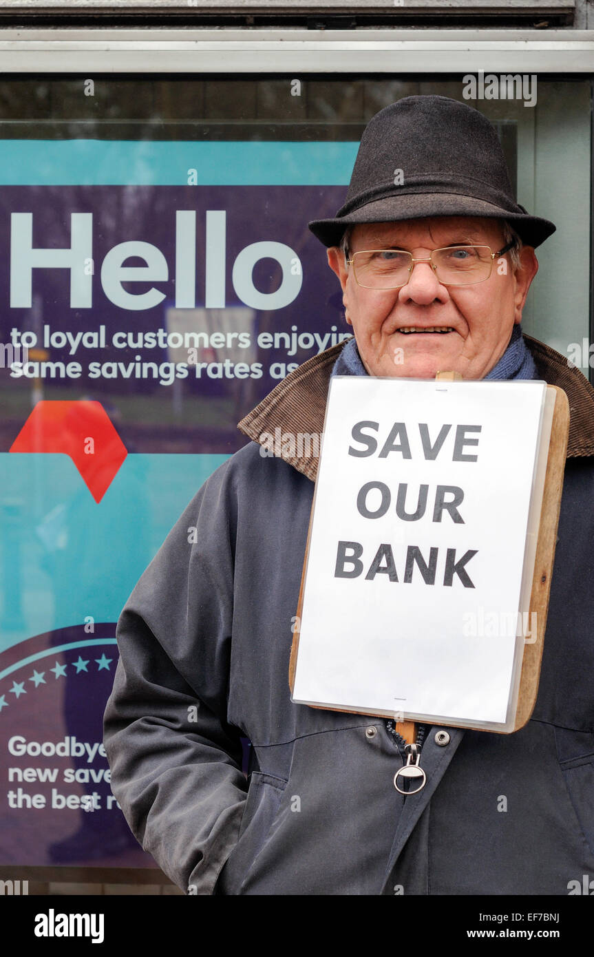 Sam Boote Keyworth, Nottinghamshire, UK. 28th January, 2015. Local Councillor Sam ...