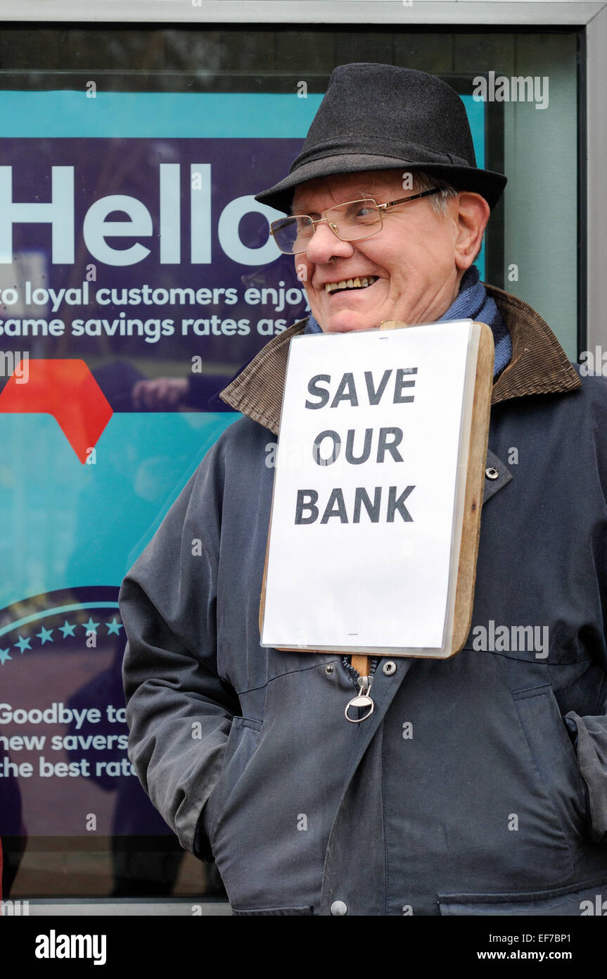 Sam Boote Keyworth, Nottinghamshire, UK. 28th January, 2015. Local Councillor Sam ...