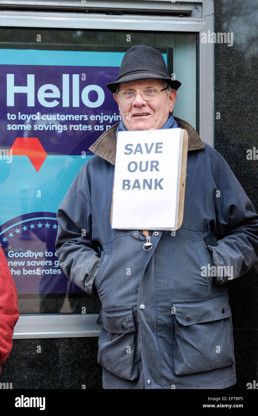Sam Boote Keyworth, Nottinghamshire, UK. 28th January, 2015. Local Councillor Sam ...