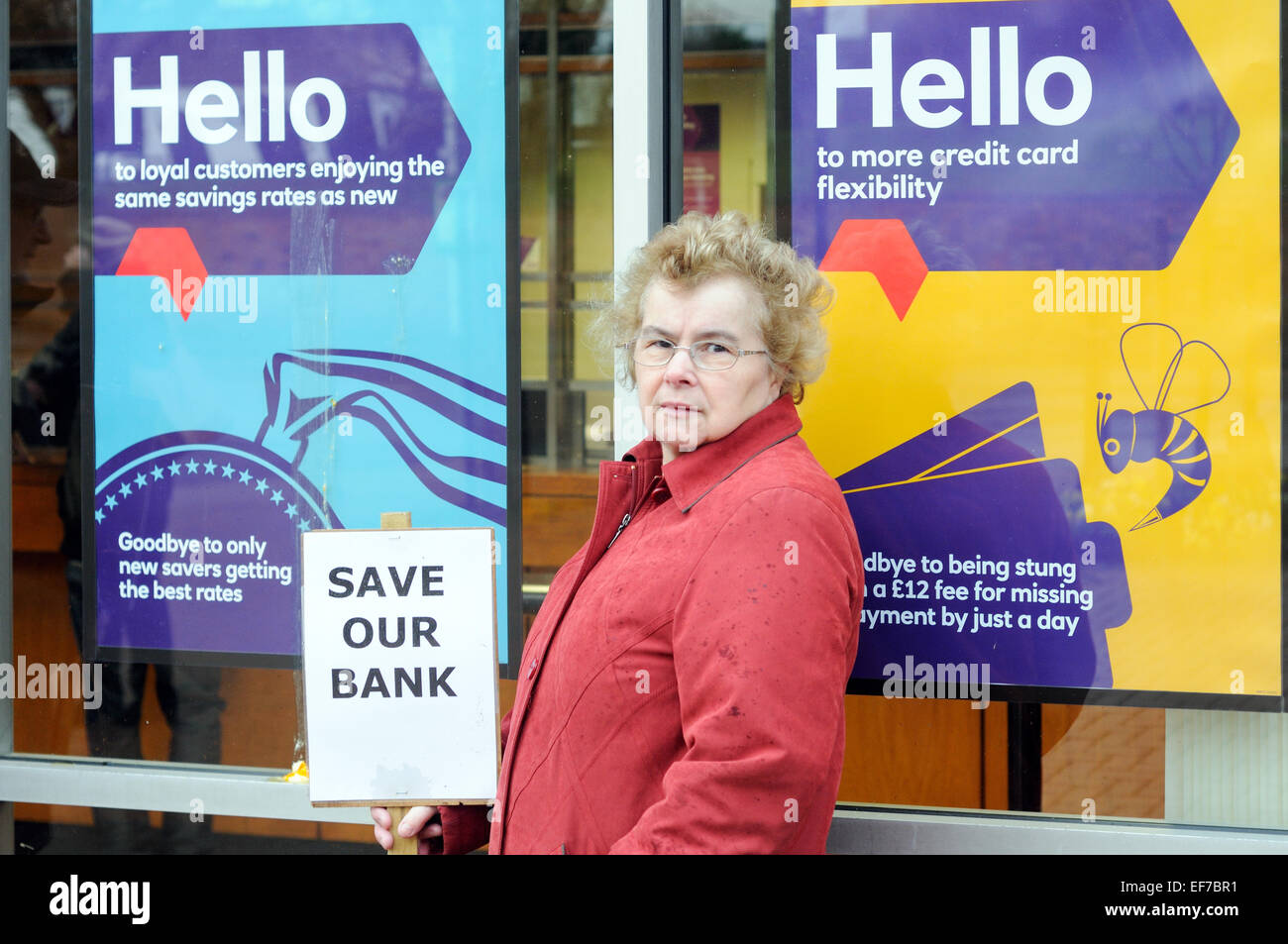 Sam Boote Keyworth, Nottinghamshire, UK. 28th January, 2015. Local Councillor Sam ...