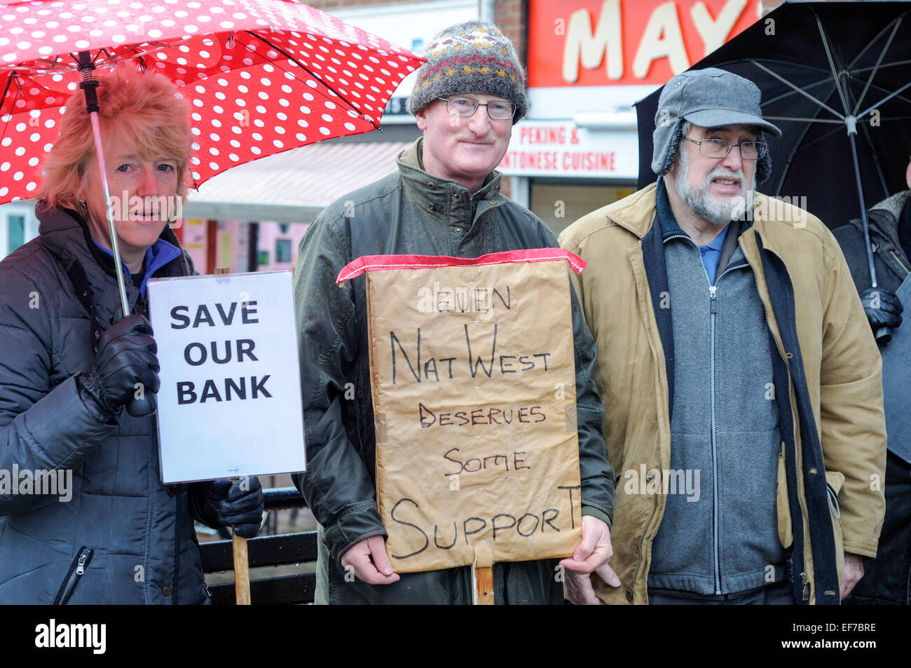 Sam Boote Keyworth, Nottinghamshire, UK. 28th January, 2015. Local Councillor Sam ...