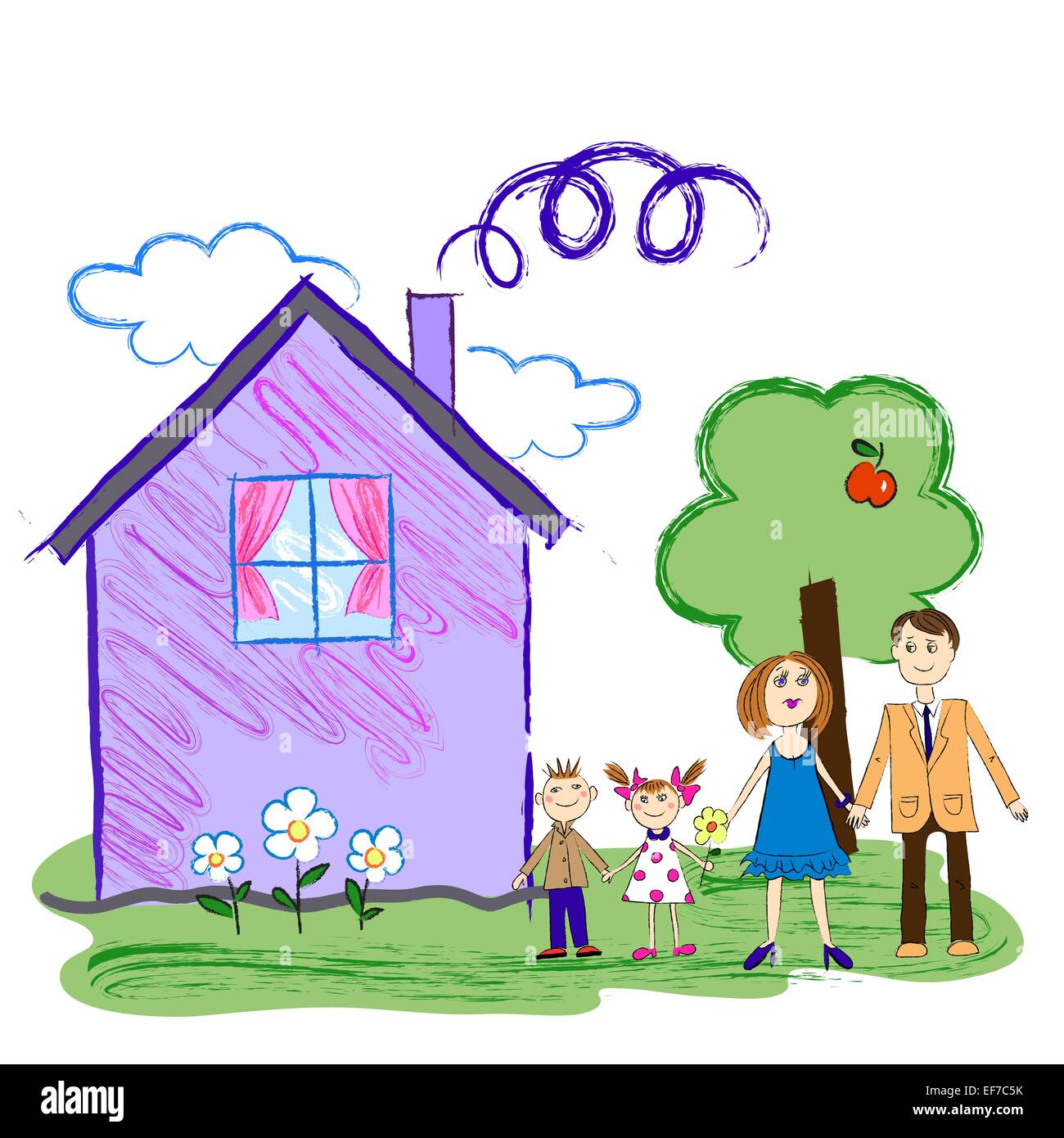 Нарисовать будущую семью дом и домашнее хозяйство. Дом дерево человек. Дом и семья рисунок. Рисунок дом дерево человек. Домик и семья с ребенком.