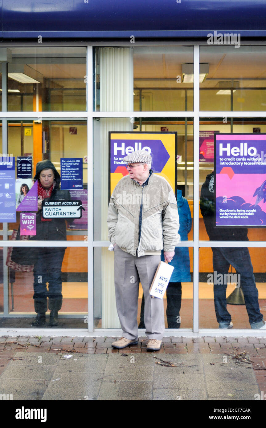 Sam Boote Keyworth, Nottinghamshire, UK. 28th January, 2015. Local Councillor Sam ...