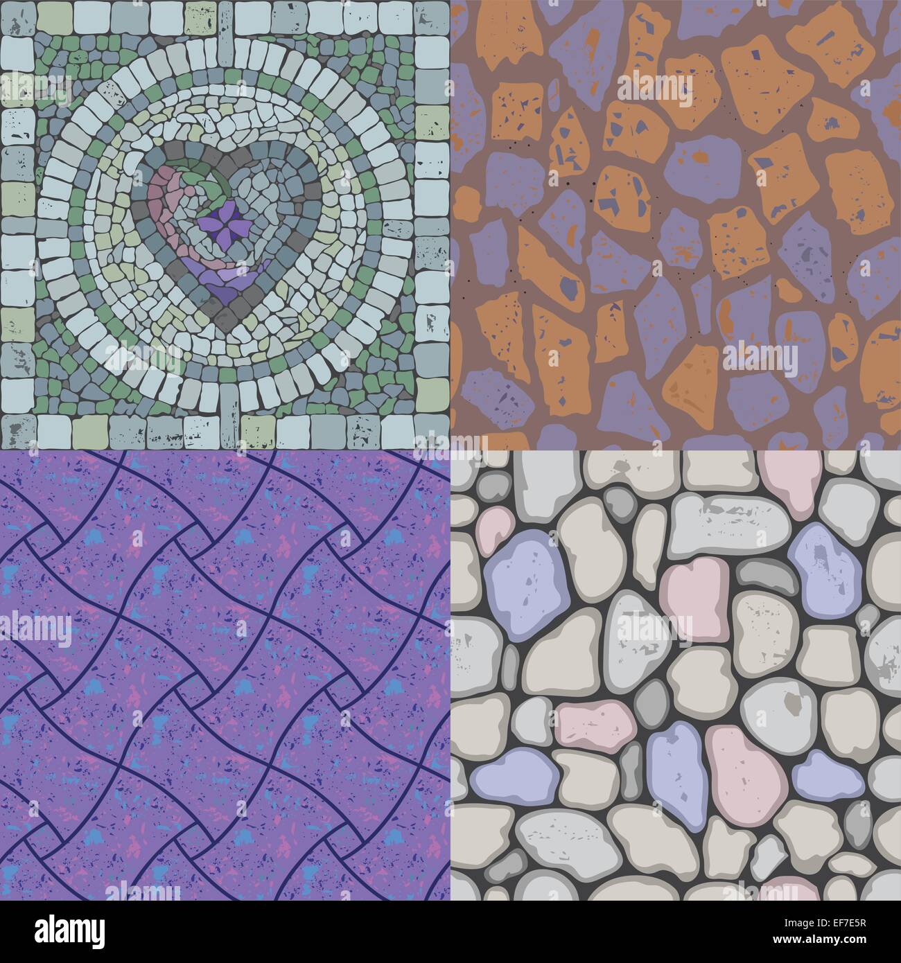 Pavement ground detail design Stock Vector Images - Alamy