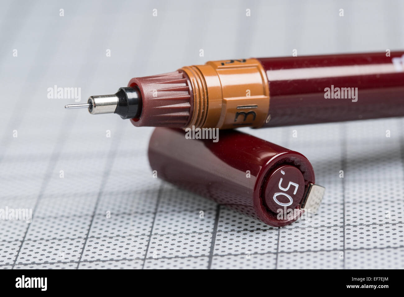 Rotring technical pen, used for architecture and design Stock Photo - Alamy
