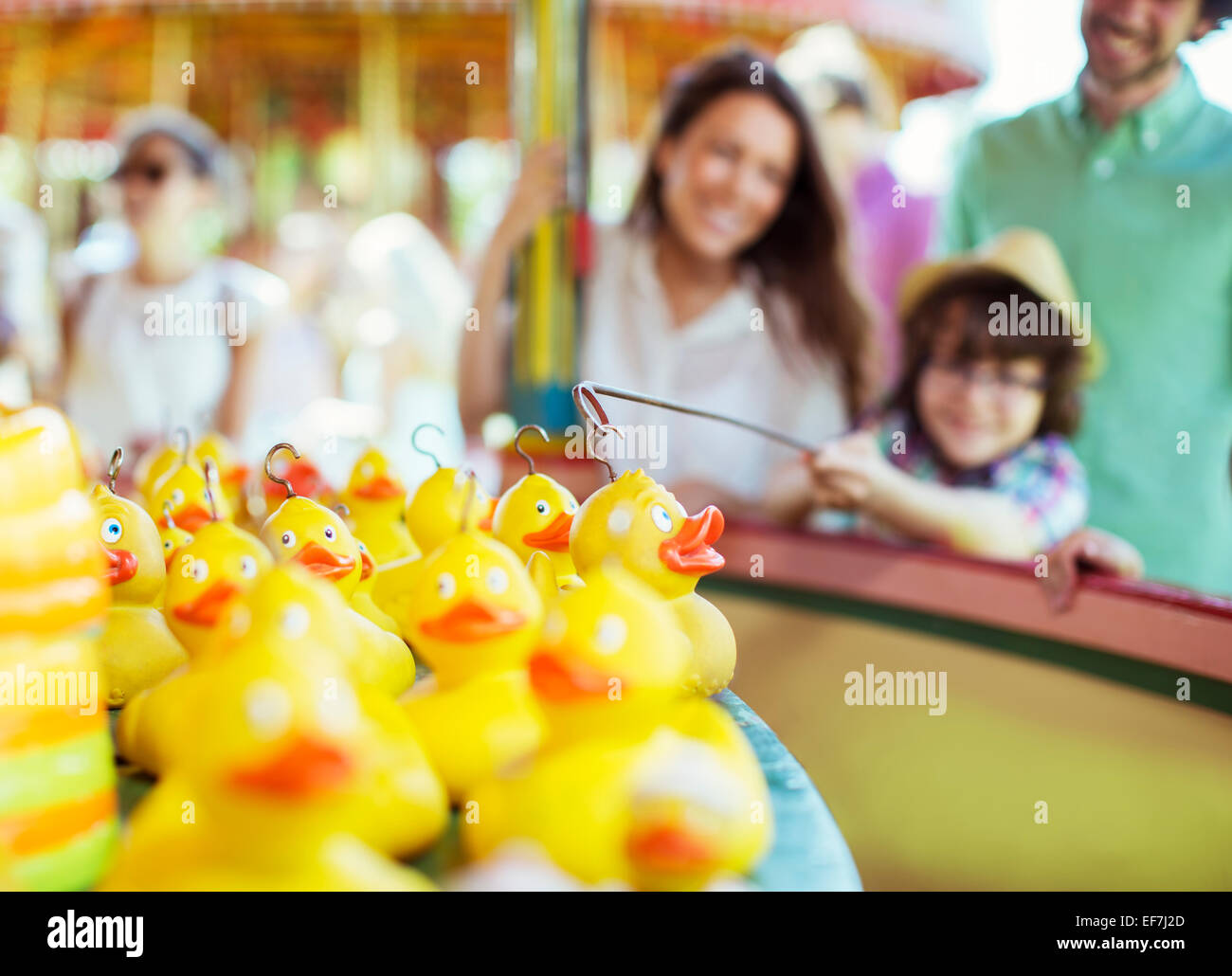 fishing rubber duck