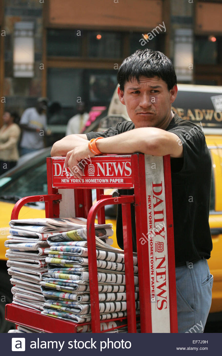 Newspaper Delivery Boy Stock Photos & Newspaper Delivery Boy Stock