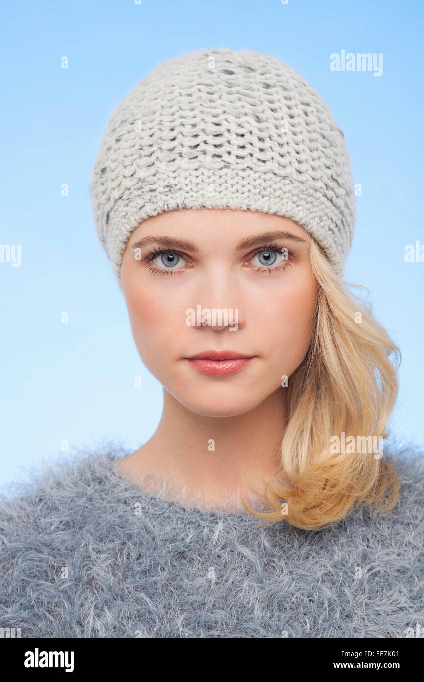 Portrait charming woman in hat hi-res stock photography and images - Alamy
