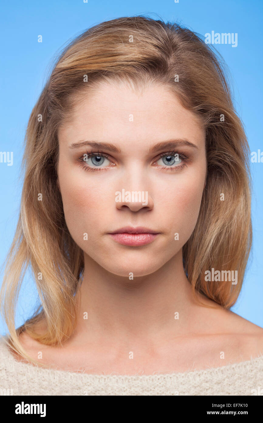 Portrait of a beautiful woman Stock Photo