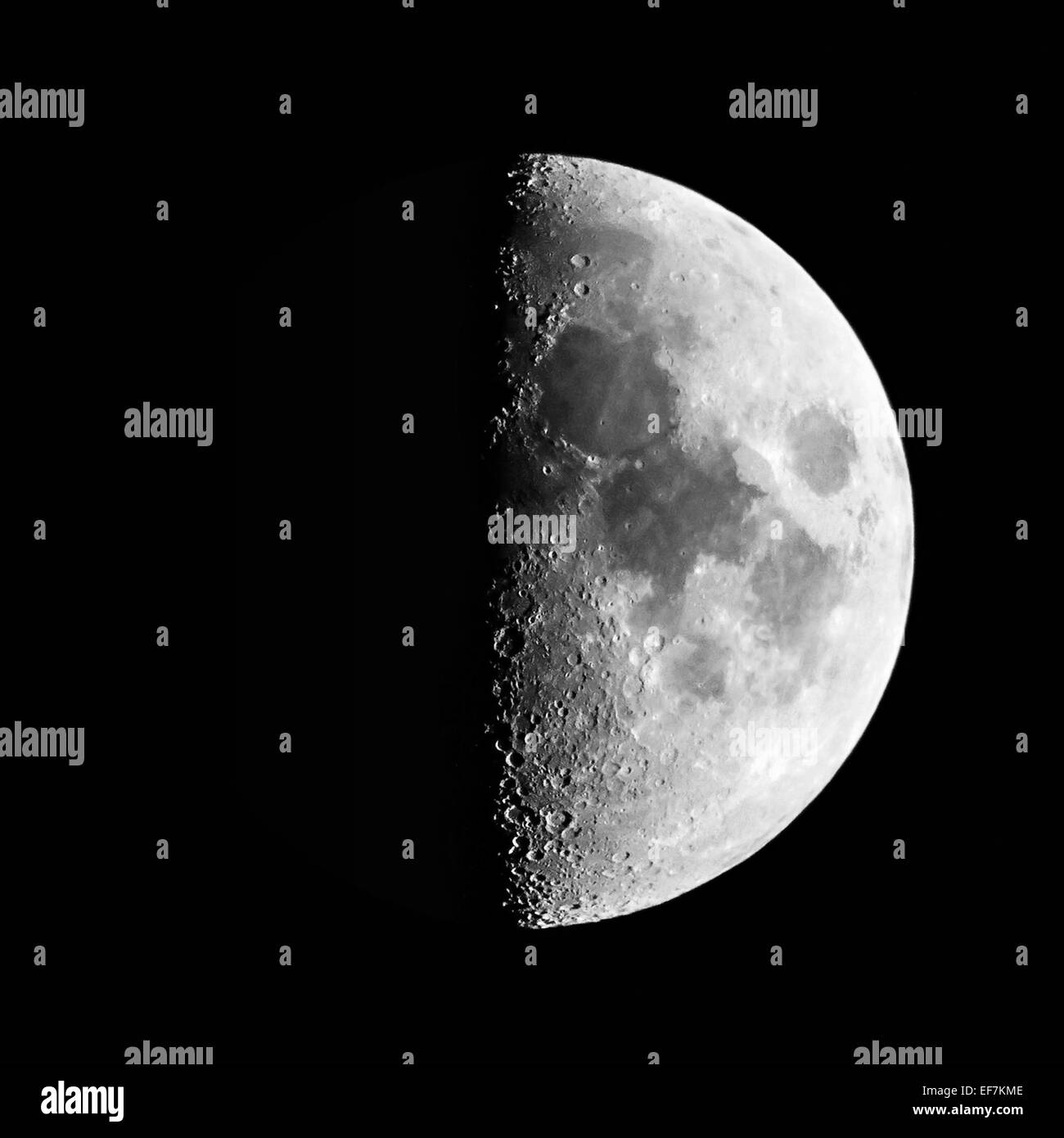 Half Moon Stock Photo