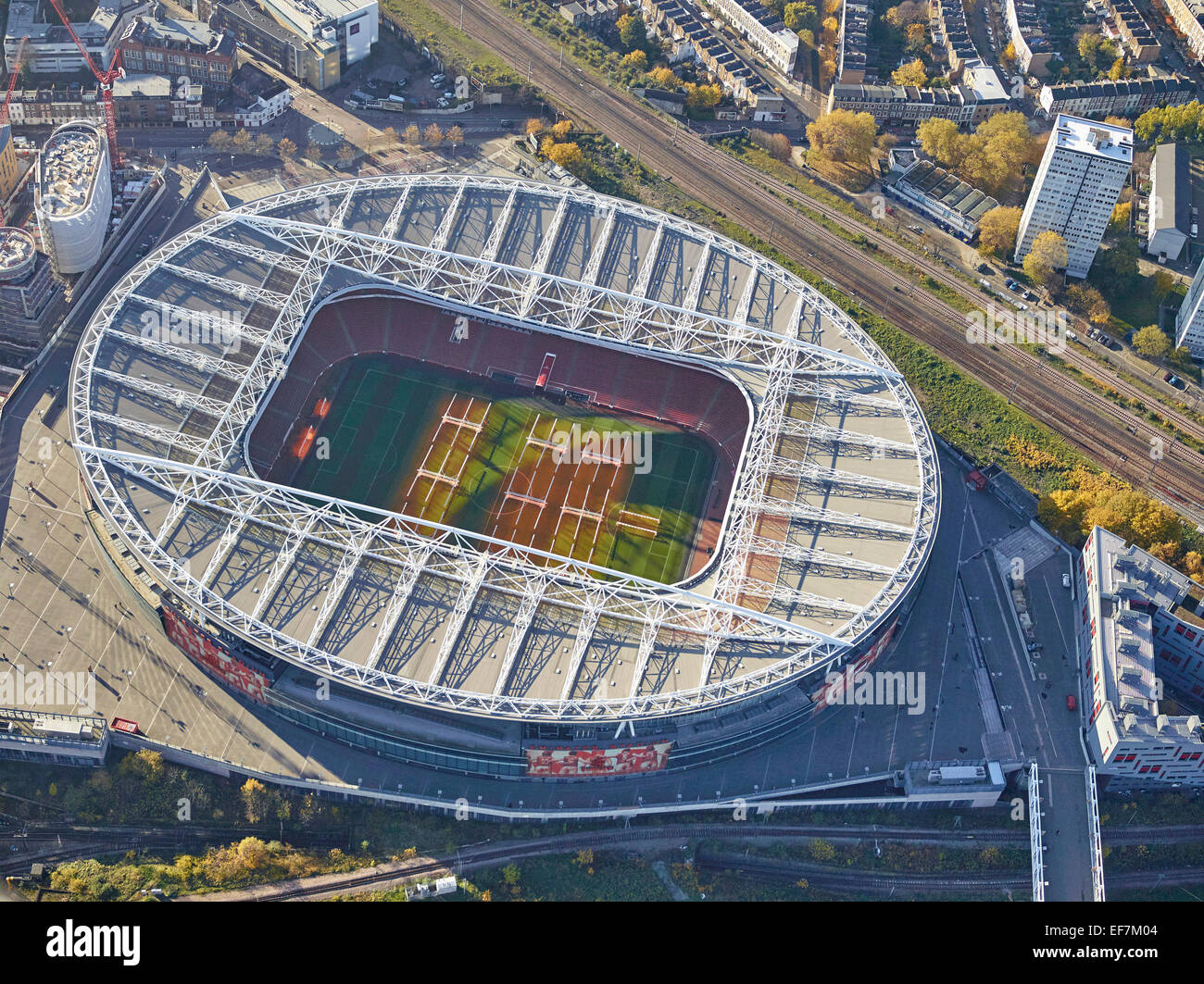 Emitrates Stadium London, the home of Arsenal FC, London Stock Photo