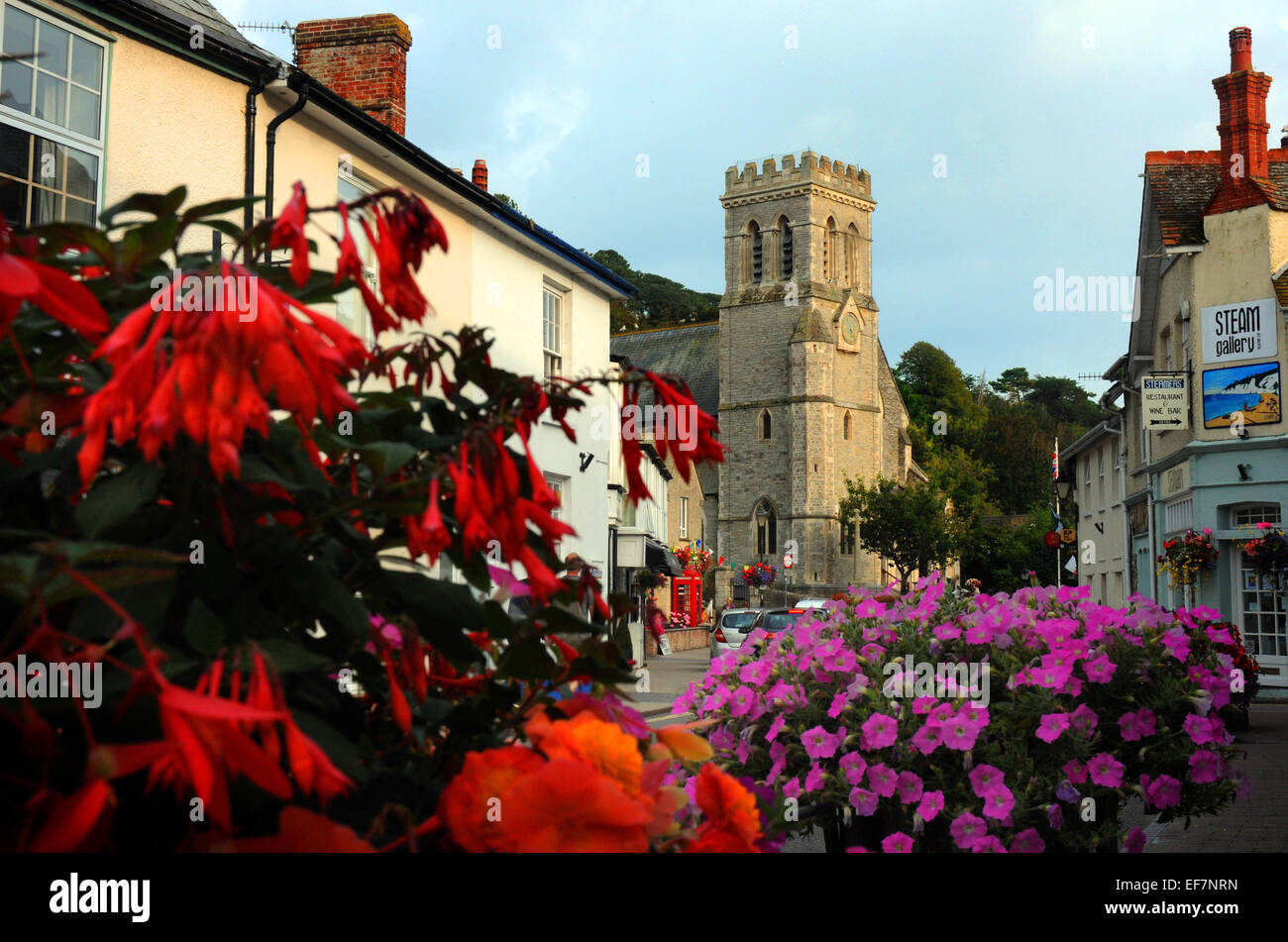 September 2014 St. Michael's church at Beer, South Devon. Mike Walker