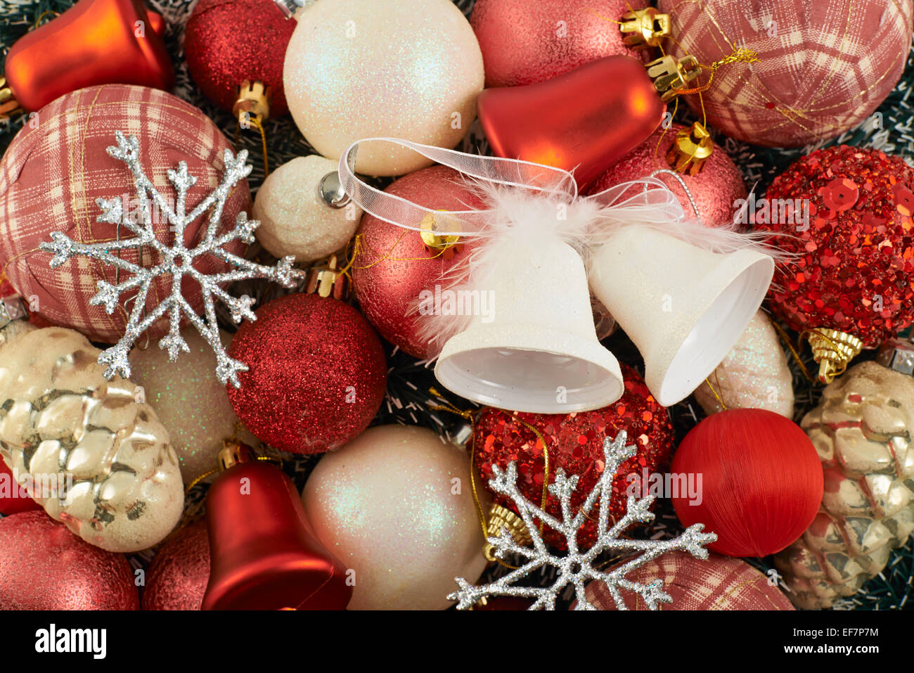 Festive Christmas background Stock Photo