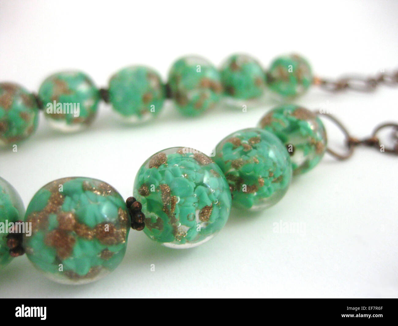 Vintage glass lampwork glass bead 