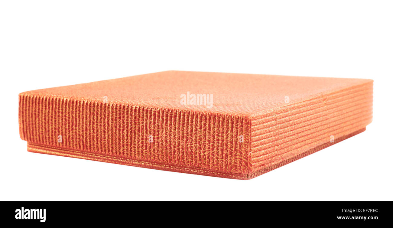 Red gift box isolated Stock Photo - Alamy