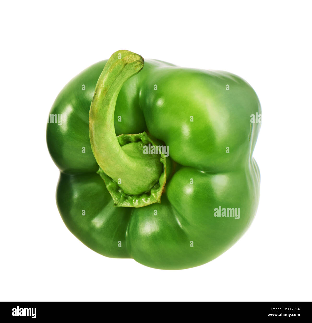 Sweet bell pepper isolated Stock Photo Alamy