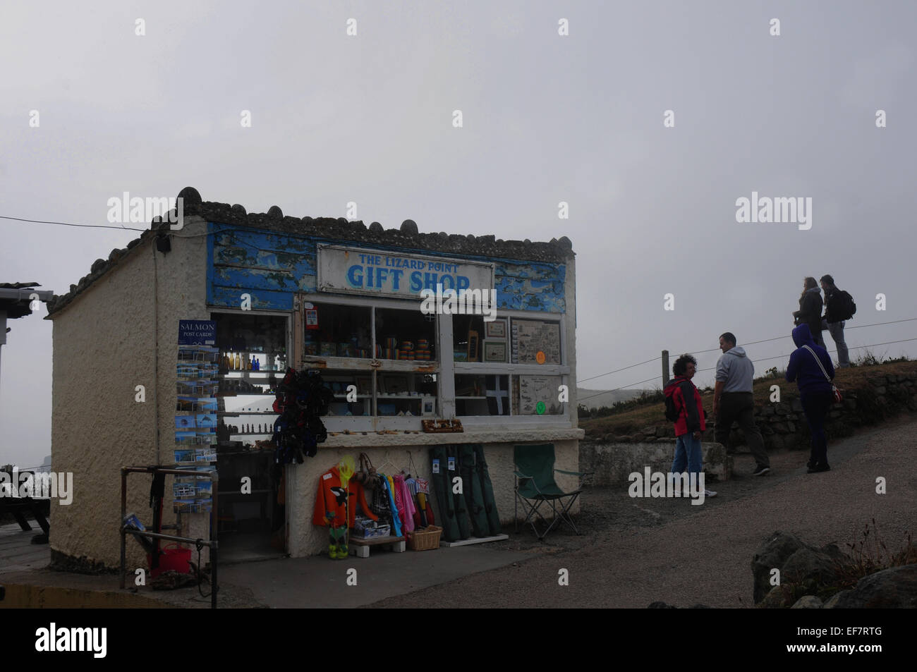 September 2014  Britain's most southerly gift shop at Lizzard Point, Cornwall  Mike Walker Pictures Stock Photo