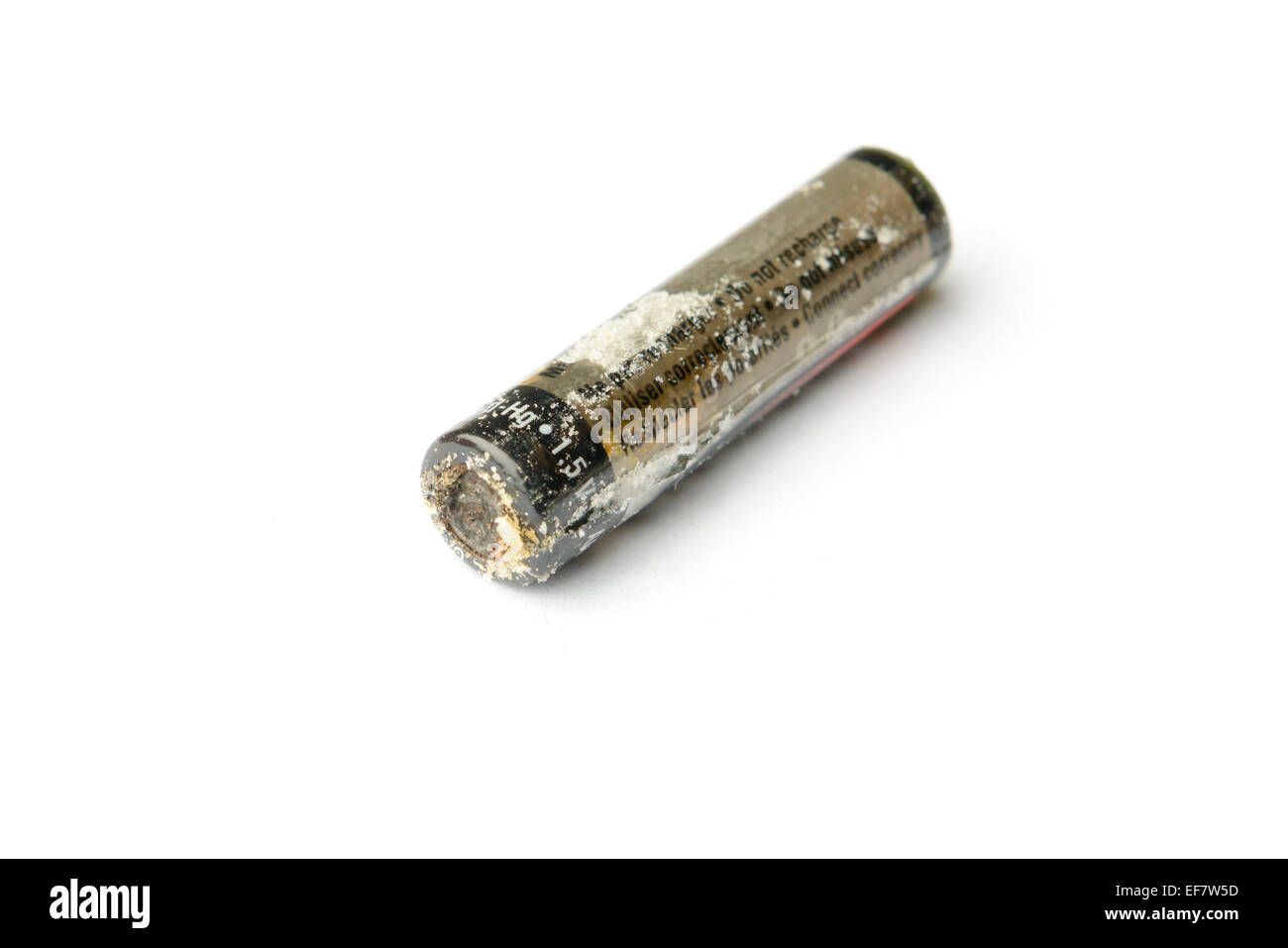 Battery rechargeable corroded corrosion Cut Out Stock Images & Pictures
