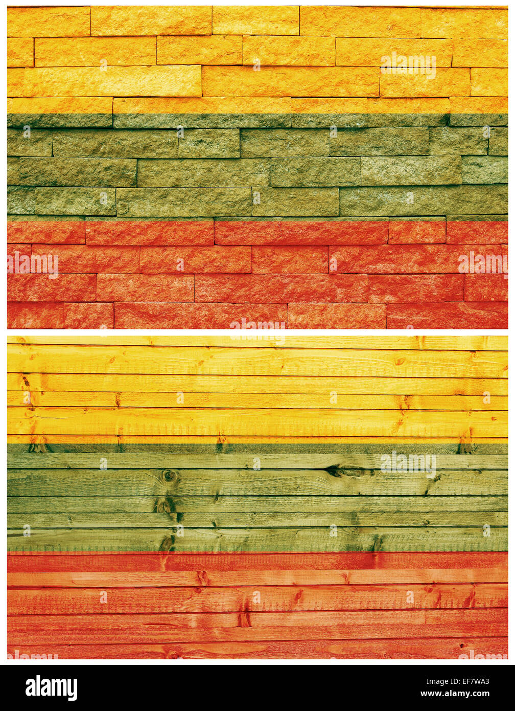Vintage wall flag of Lithuania Stock Photo - Alamy