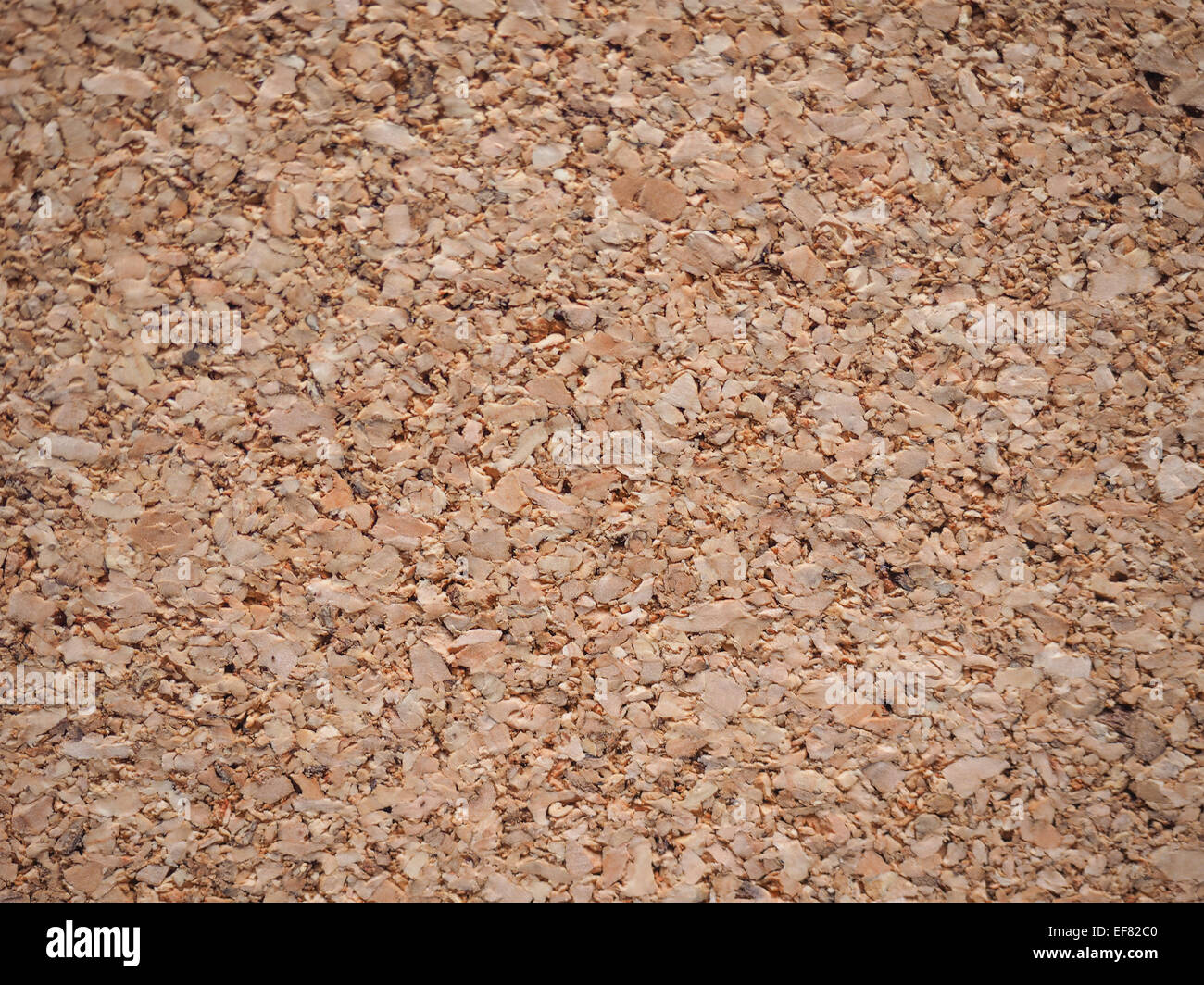 Cork material useful as a texture background Stock Photo