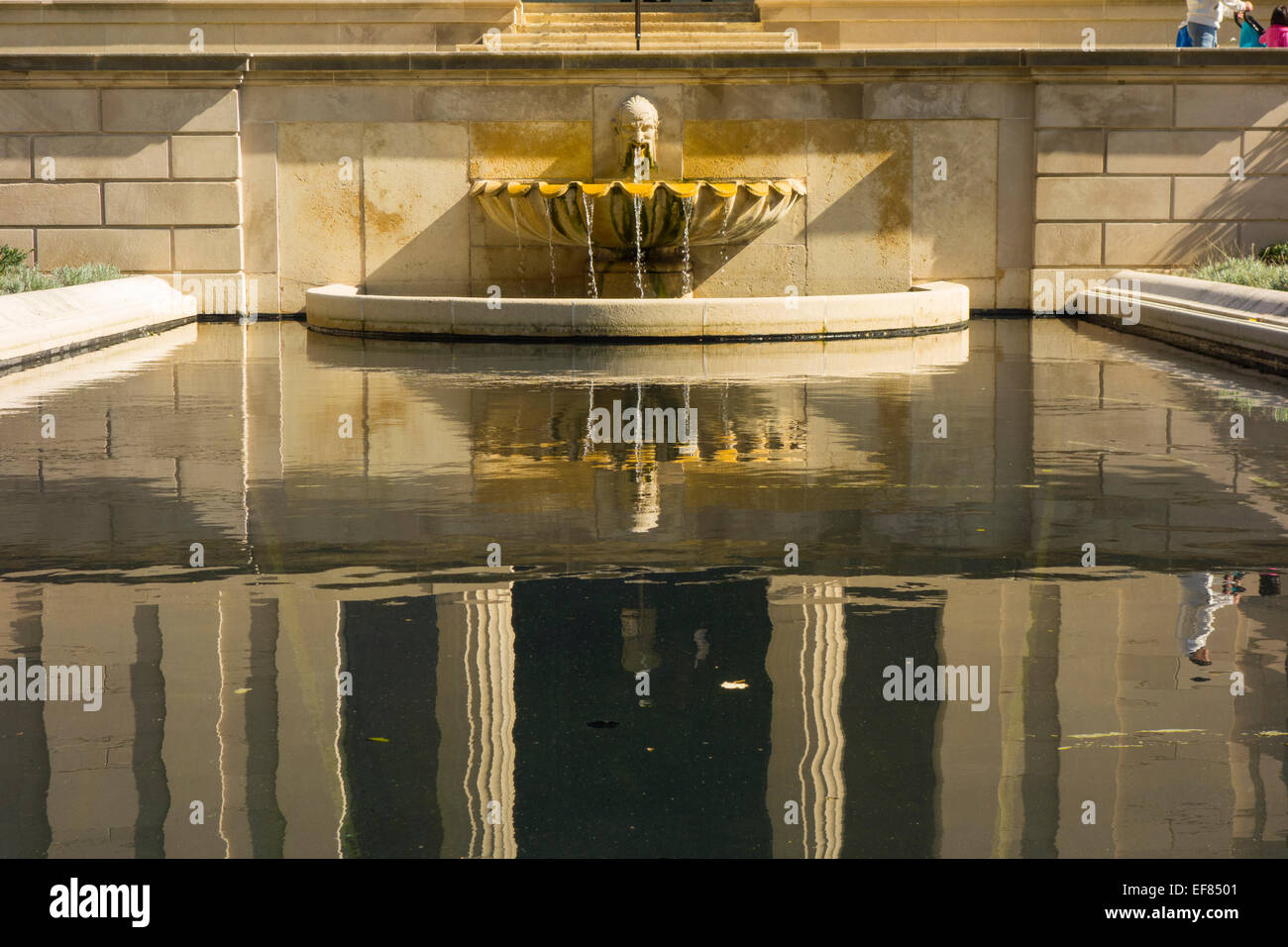 Rodin museum Philadelphia PA Stock Photo