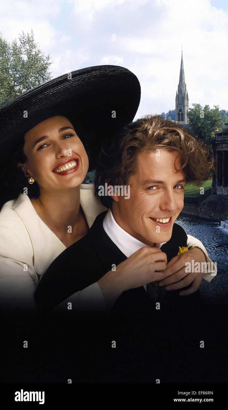 andie-macdowell-four-weddings-high-resolution-stock-photography-and