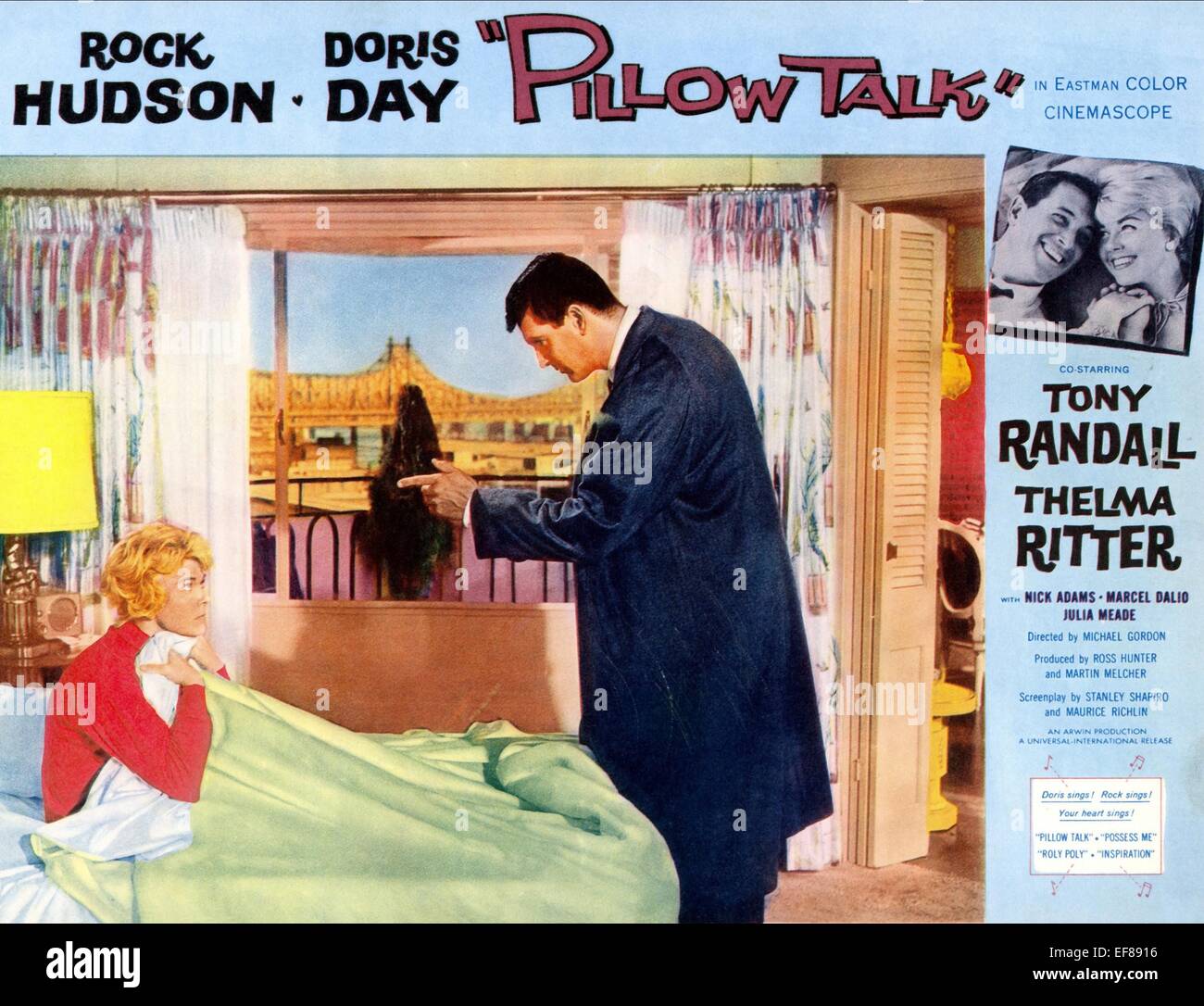 Rock Hudson Doris Day Pillow Talks Movie Poster Bmfagroup Com