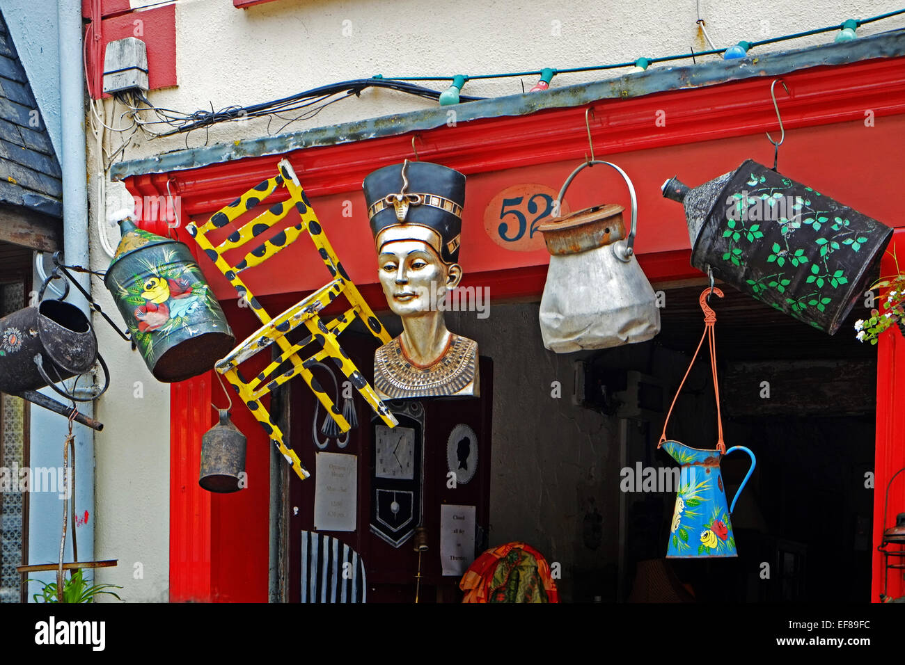 Secondhand Junk Shop in Clonakilty West Cork Ireland Stock Photo