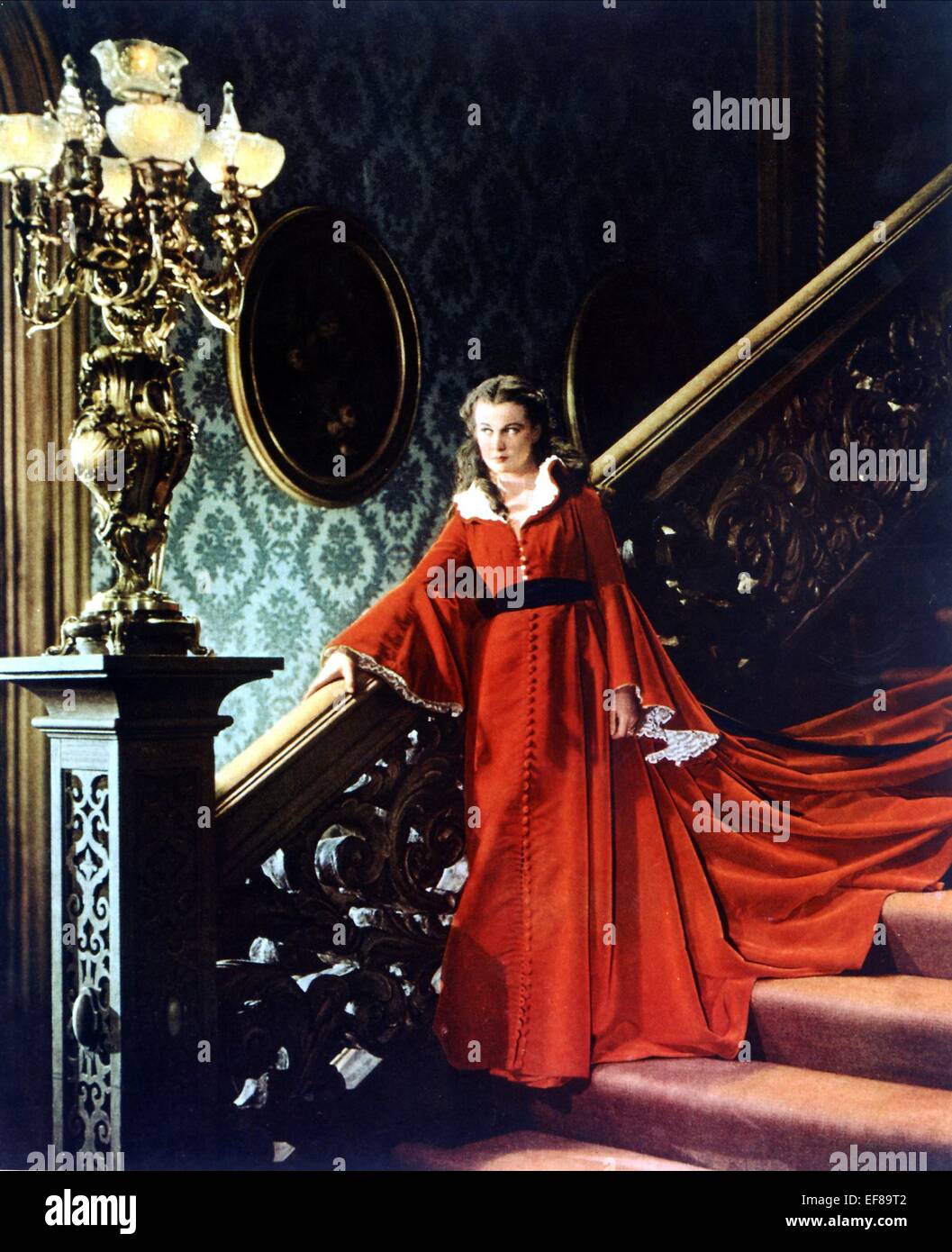 vivien leigh red dress gone with the wind The "red dress" from Gone With the wind used by Scartlet O'Hara (Vivien Leigh), 1939. Designed by Walter Plunkett, Silk velvet red, with red face bead in the neckline and glass tear