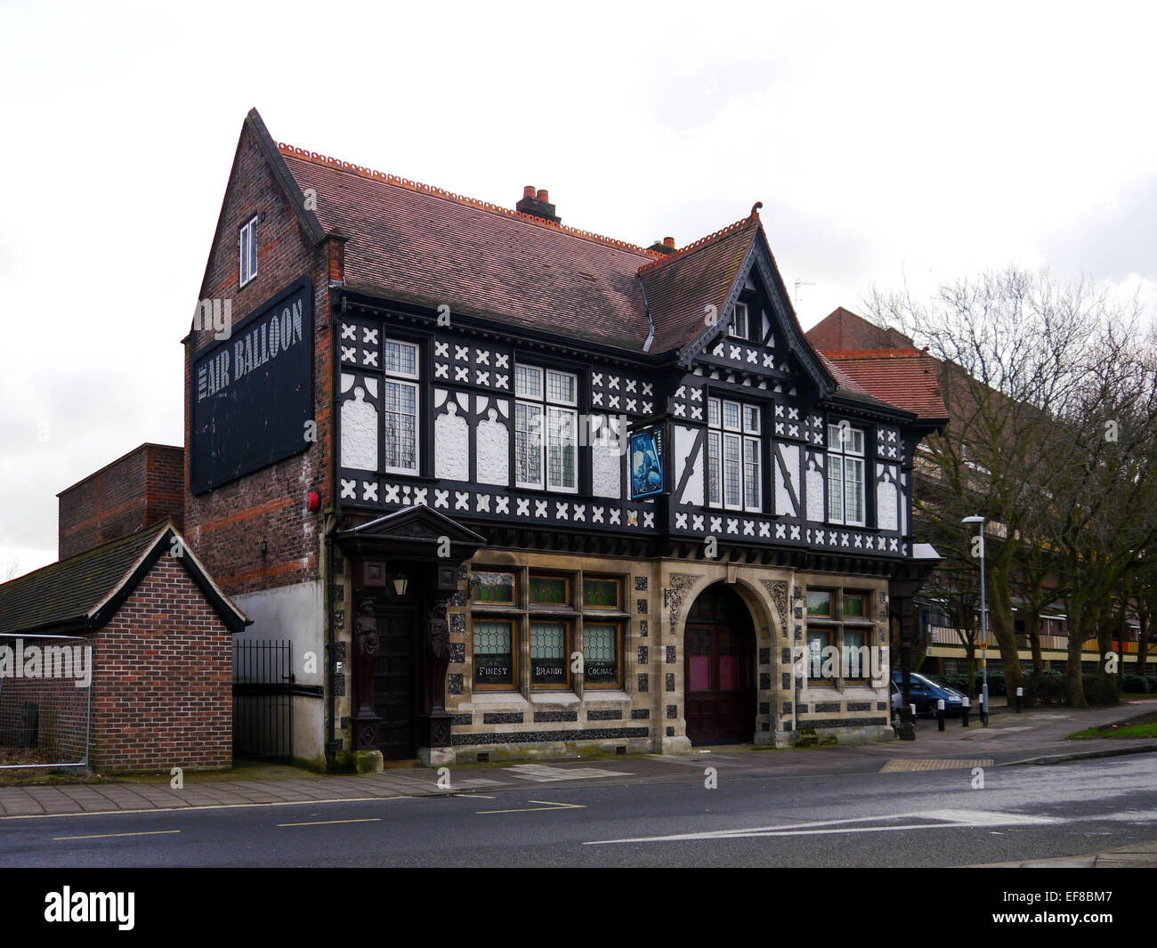 The former Air balloon public house and music venue, in Portsmouth, England. Now converted into residential apartments Stock Photo