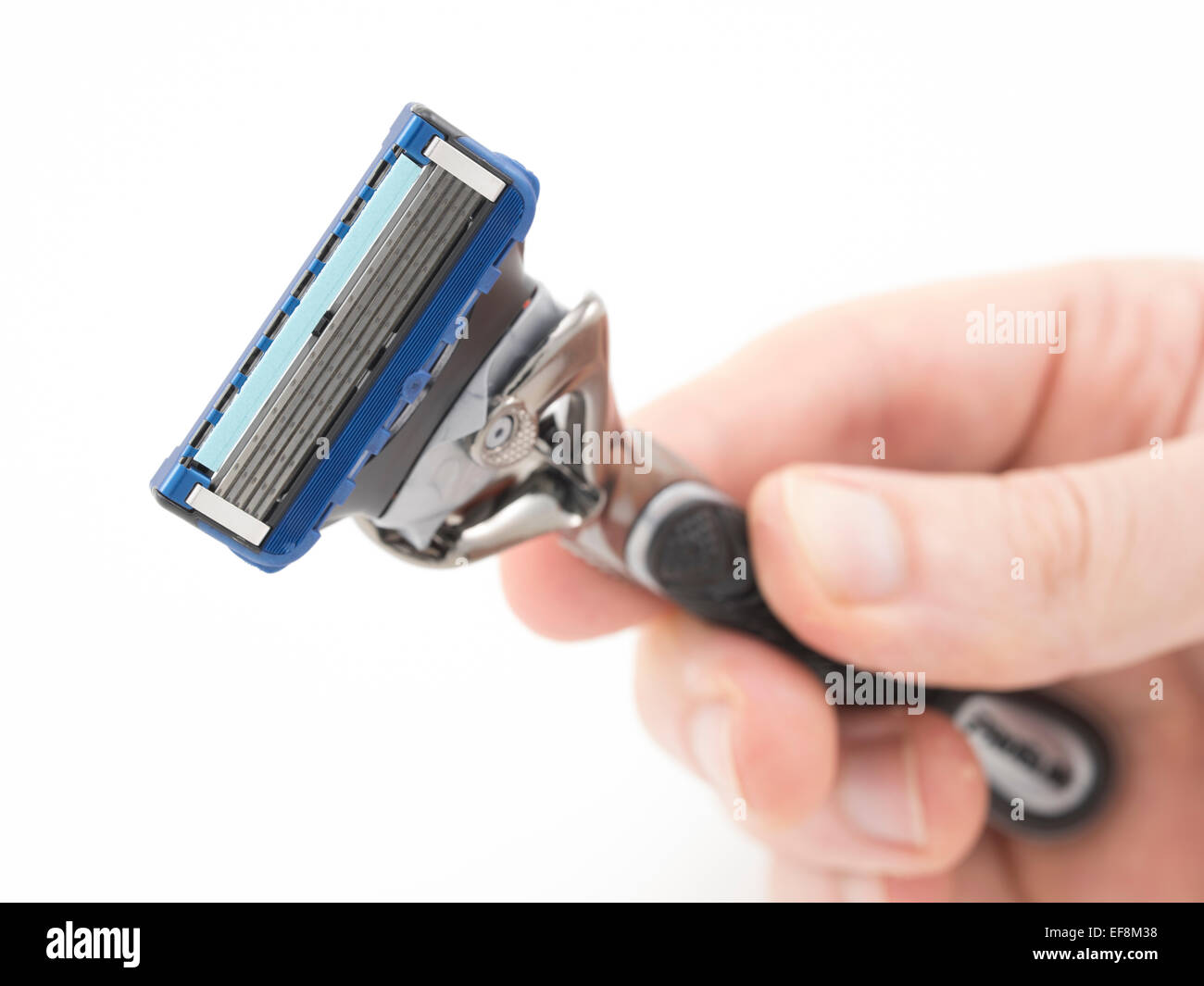 Gillette Fusion Proglide Disposable Razor with Flexball for shaving / male grooming Stock Photo