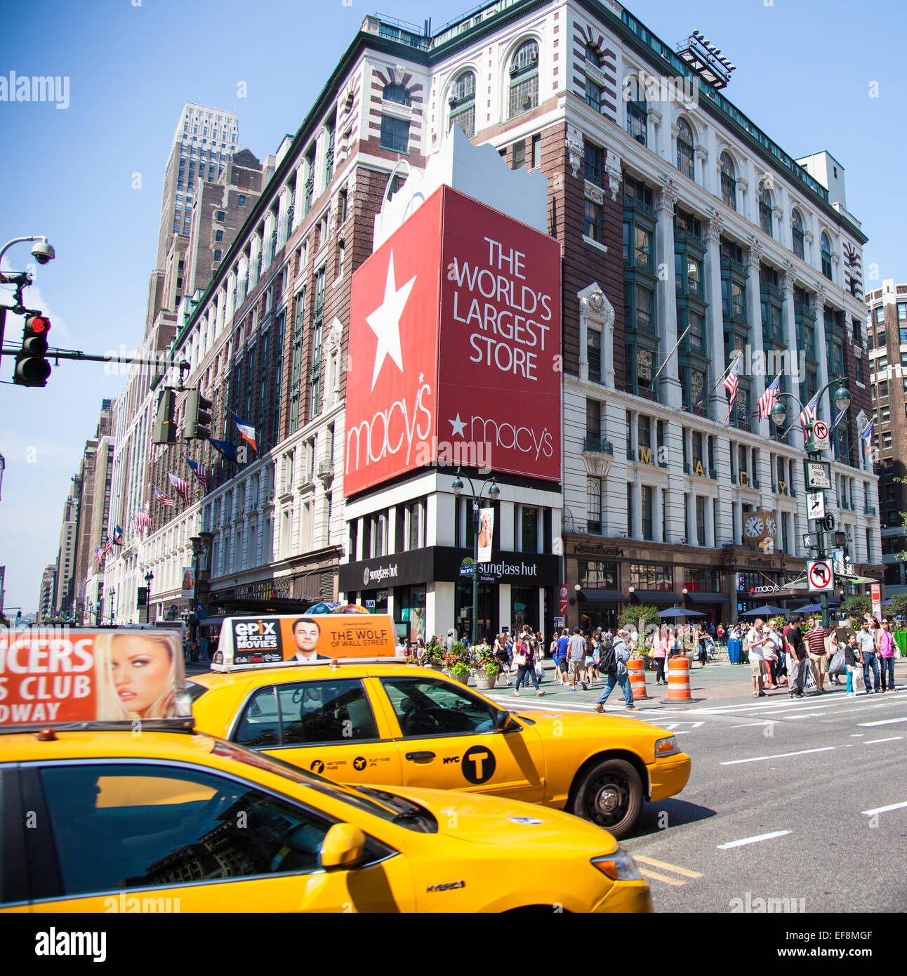 Famous Macy's store in Manhattan, New York Stock Photo Alamy