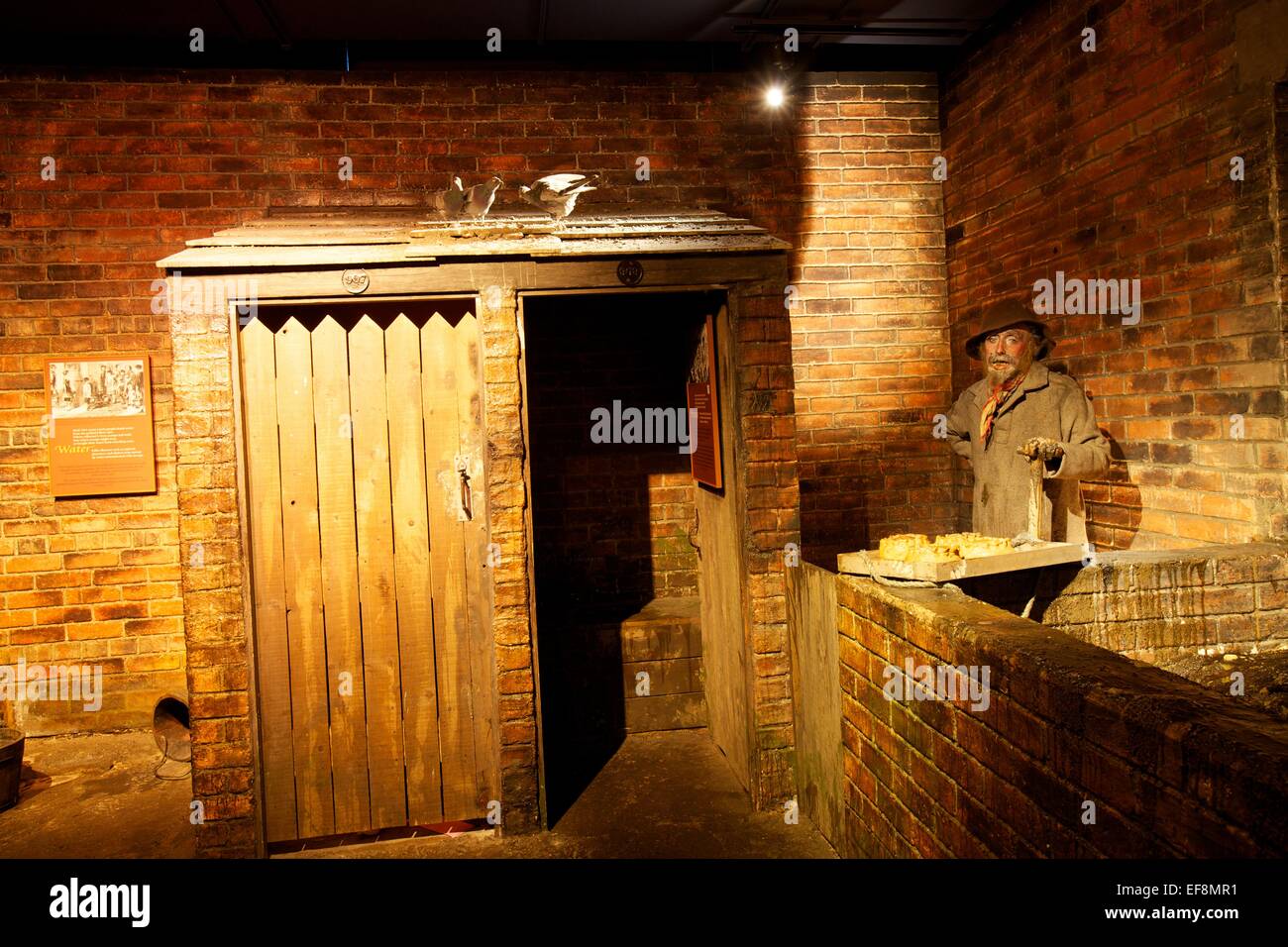 Thackray Medical Museum interior shot of themed areas Stock Photo