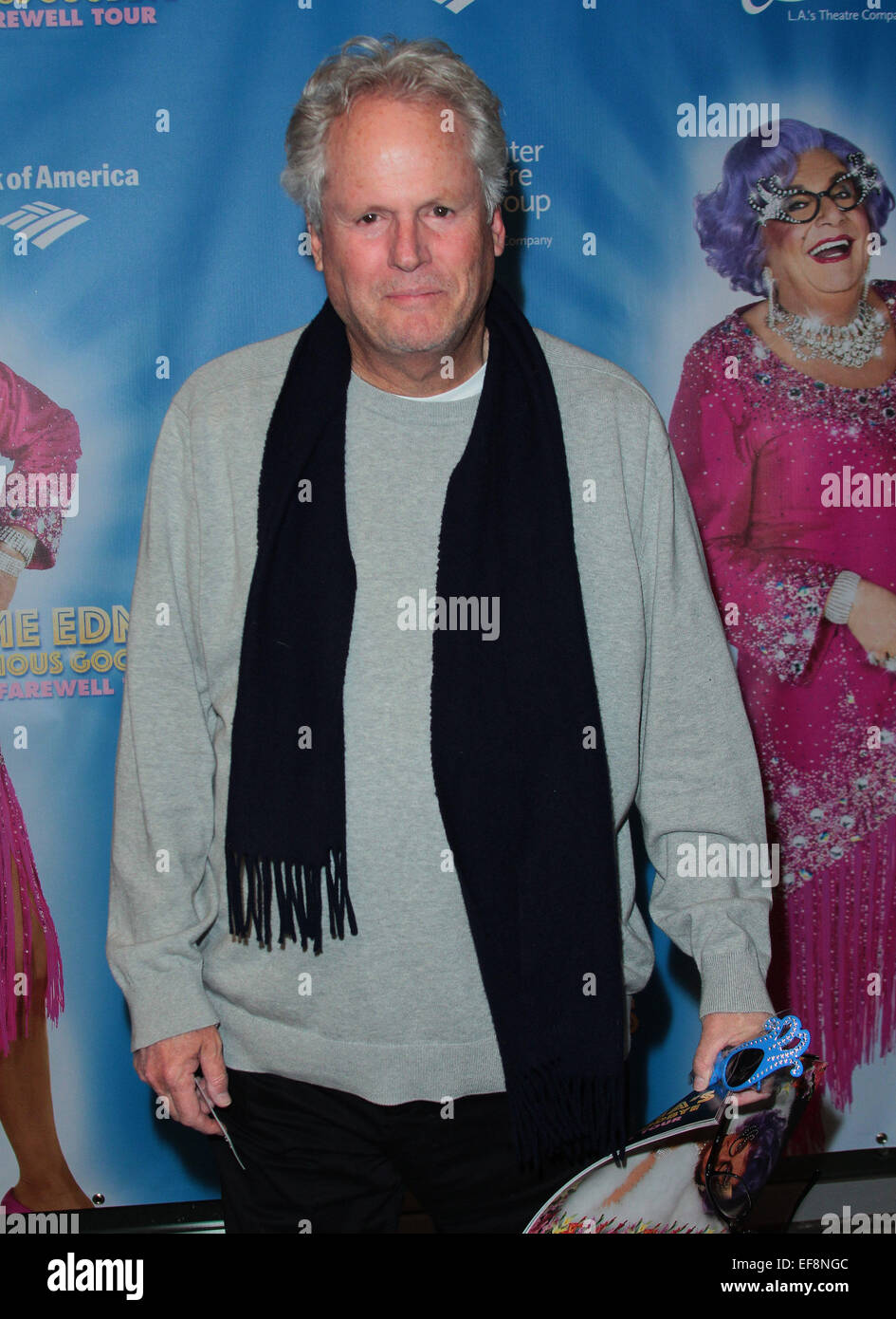 Los Angeles, California, USA. 28th Jan, 2015. Cliff DeYoung attends 'Dame Edna's Glorious Goodbye ''“ The Farewell Tour'' - opening night held at The Ahmanson Theatre on January 28th. 2015 in Los Angeles, California. USA. Credit:  TLeopold/Globe Photos/ZUMA Wire/Alamy Live News Stock Photo
