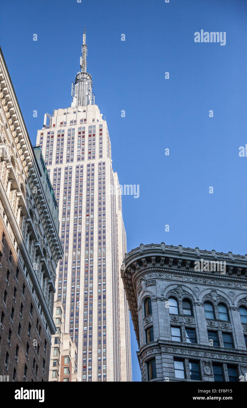 Empire State Building in Manhattan, New York City Stock Photo - Alamy