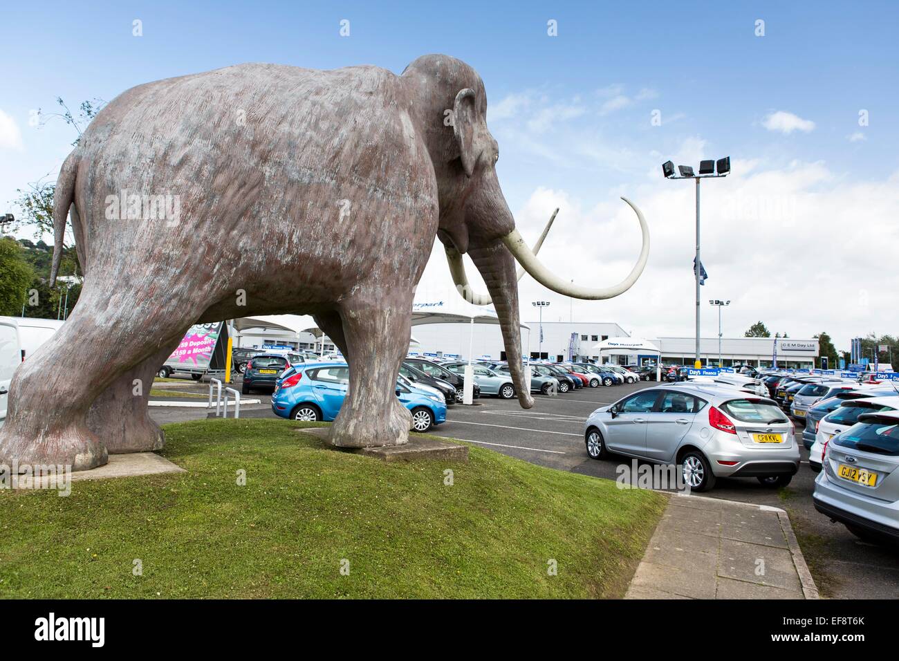 Mammoth In Days Ford Swansea Stock Photo Alamy Mammoth in days ford swansea stock photo alamy