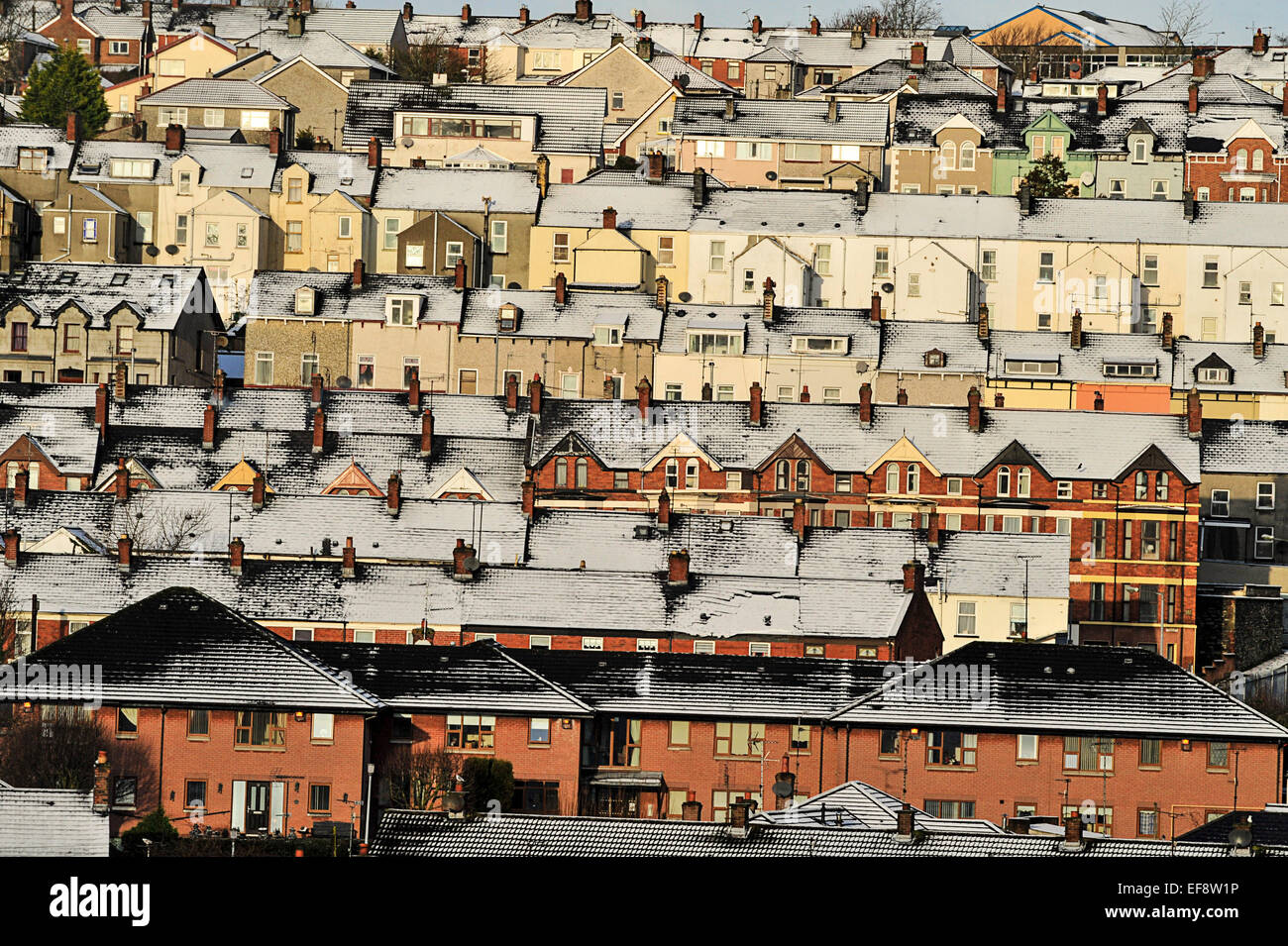 Urban skyline of derry city High Resolution Stock Photography and