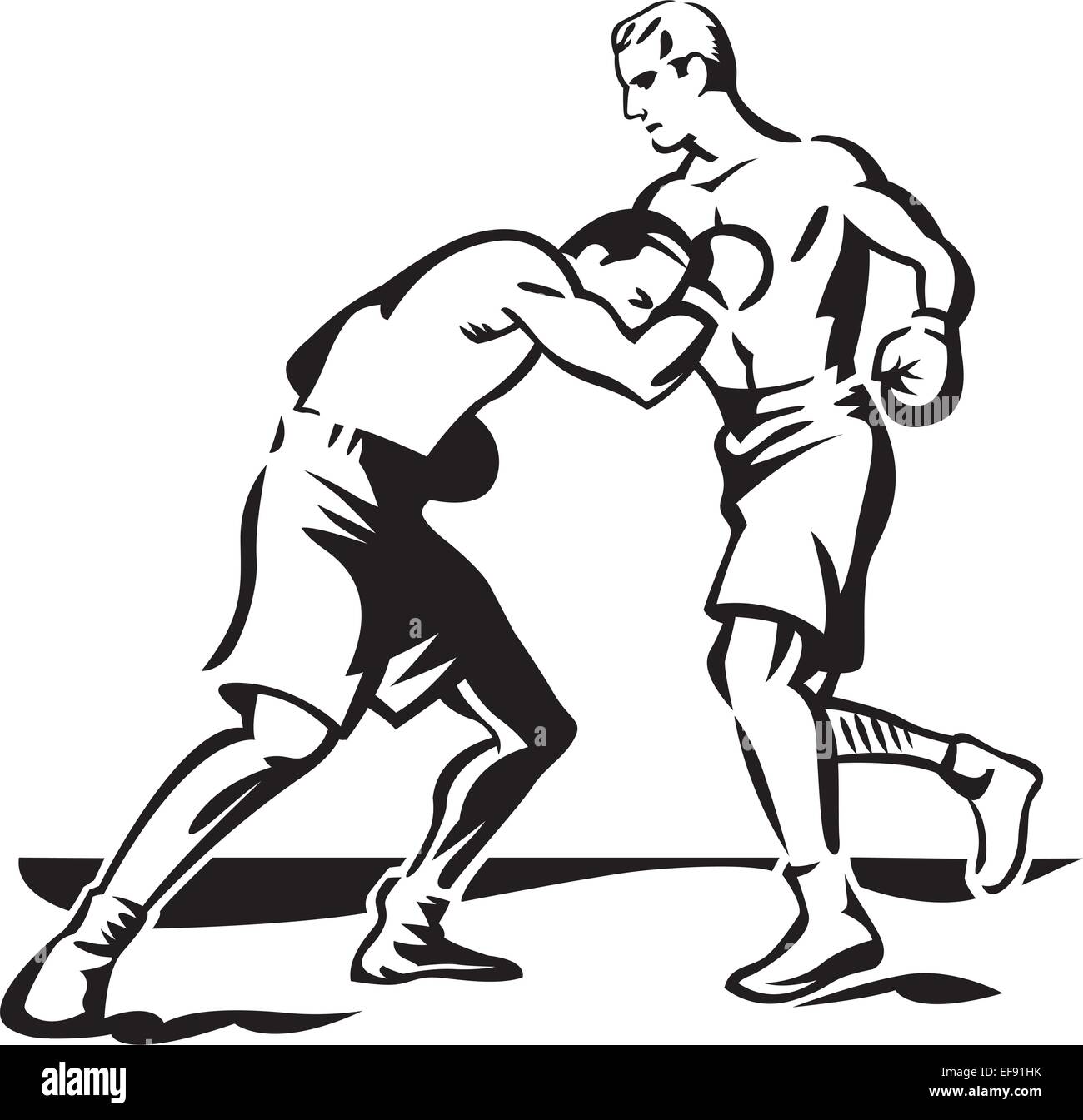 two boxers fighting wiring diagrams \u2022two boxers fighting stock vector art illustration vector image rh alamy com two female boxers fighting