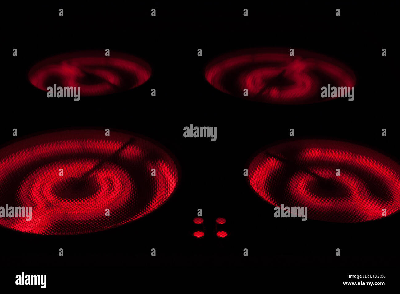 Ceramic Stove Top Stock Photo Alamy