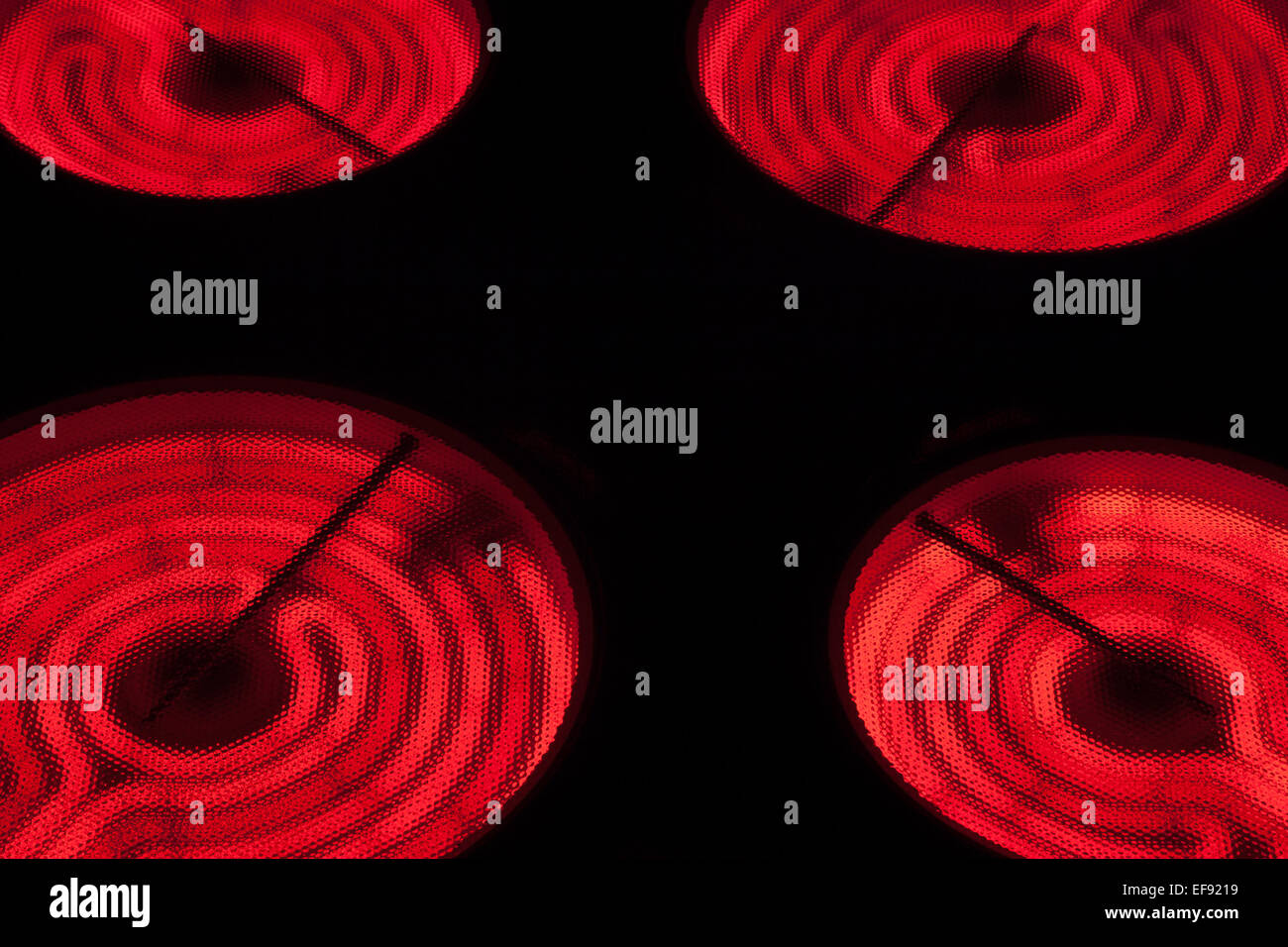 Ceramic Stove Top Stock Photo Alamy