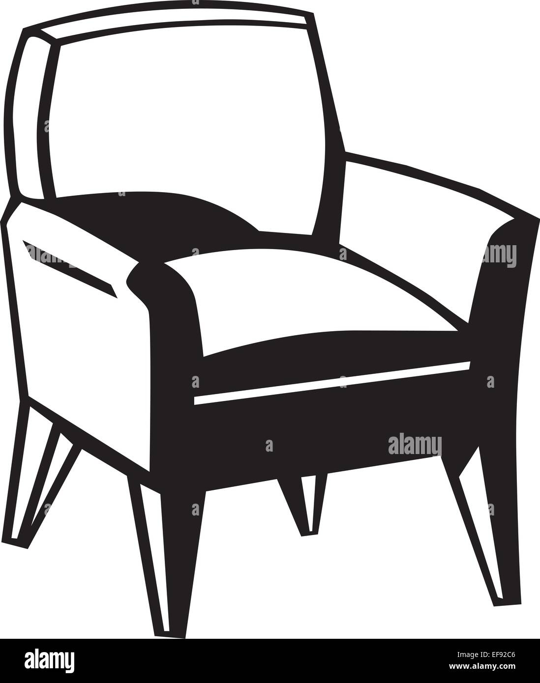 A chair with shadows Stock Vector Image & Art - Alamy