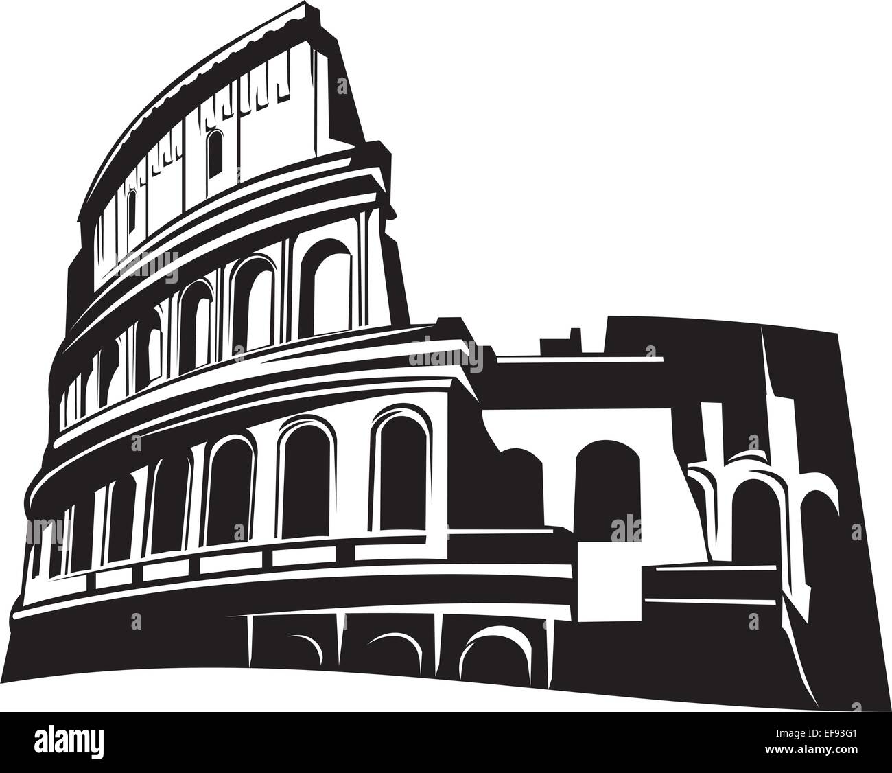 Coliseum Stock Vector