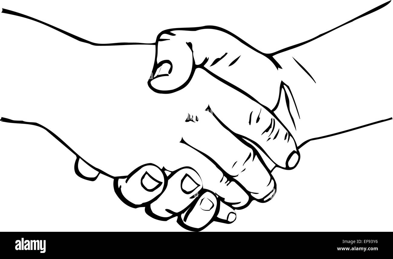 Shaking Hands Stock Vector