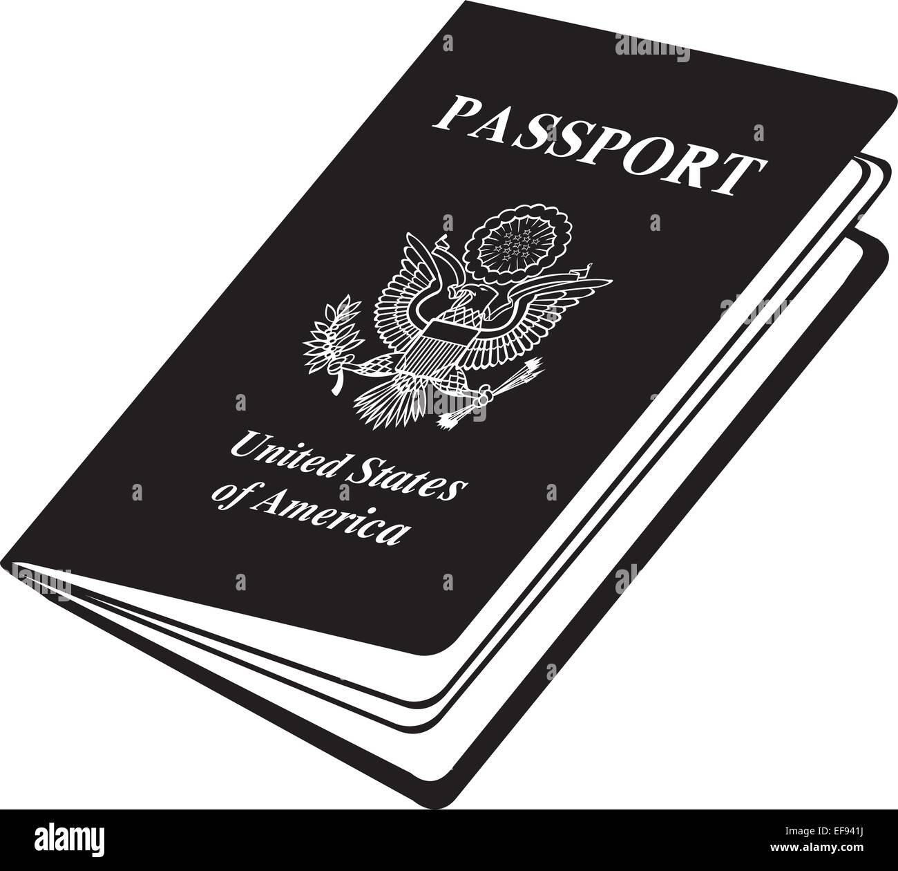 American passports Stock Vector Images Alamy