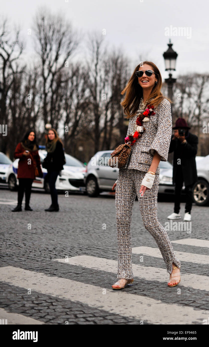 Chiara ferragni chanel hi-res stock photography and images - Alamy