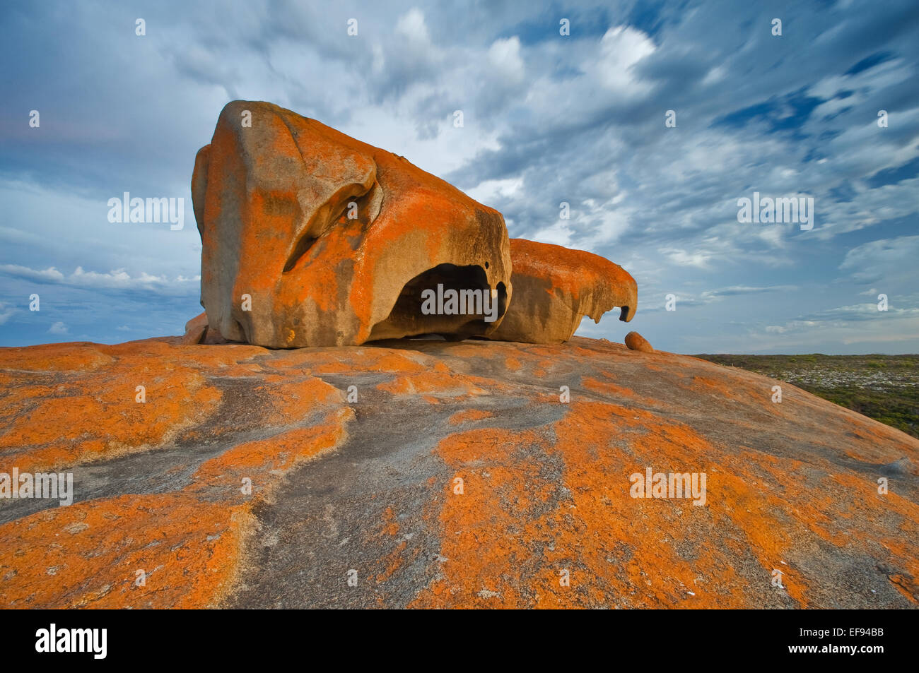 Remarkable Rocks on Kangaroo Island. Stock Photo